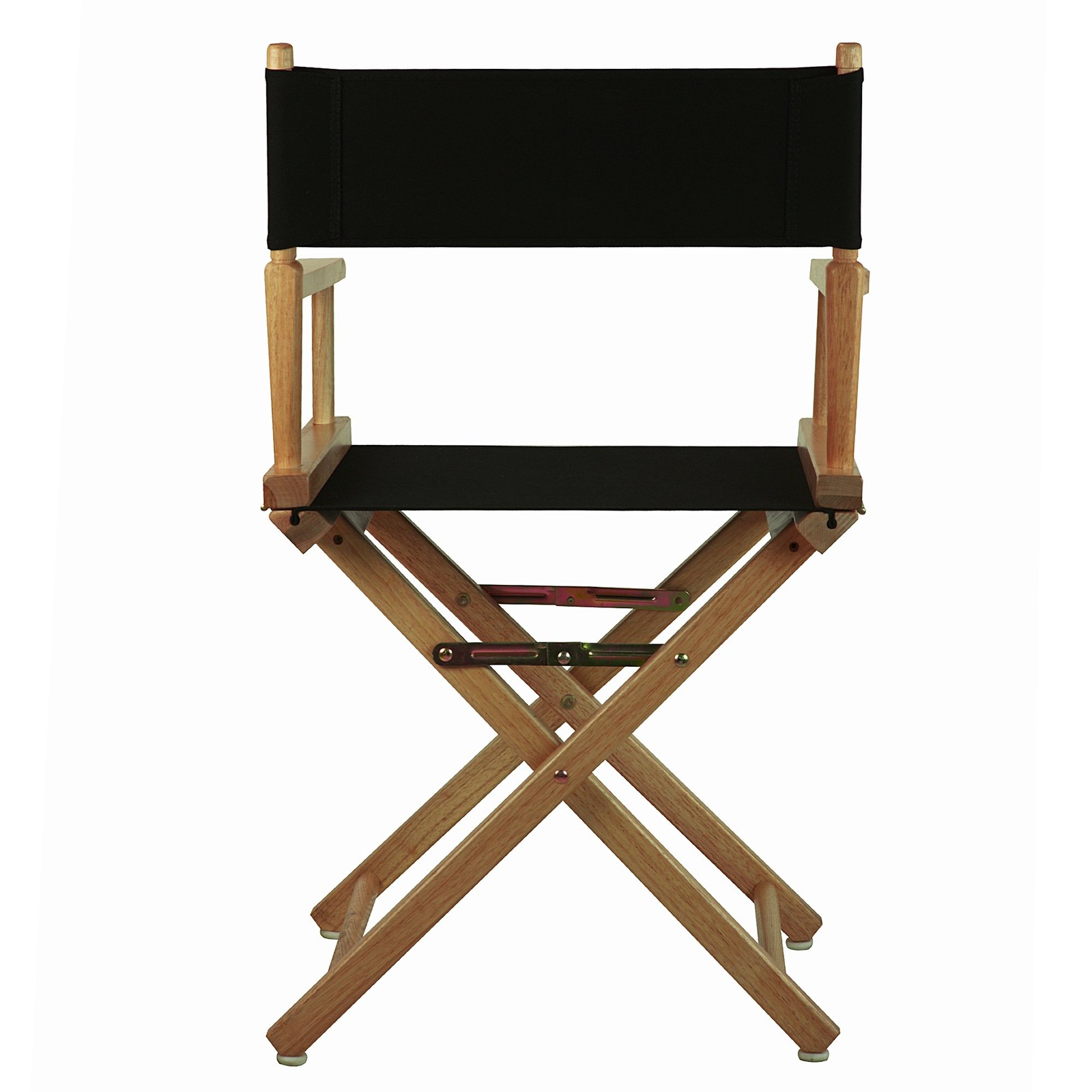 Casual Home 18 Directors Chair Natural Frame Black Canvas