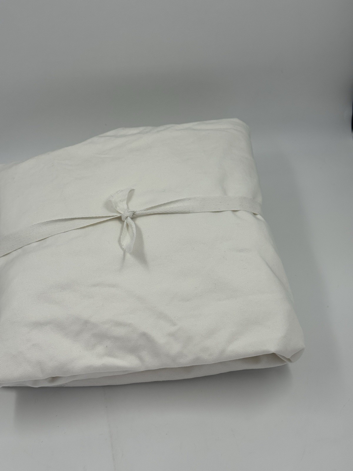 Pottery Barn Cotton Twill TWIN Daybed Cover Warm White Outdoor Sheet