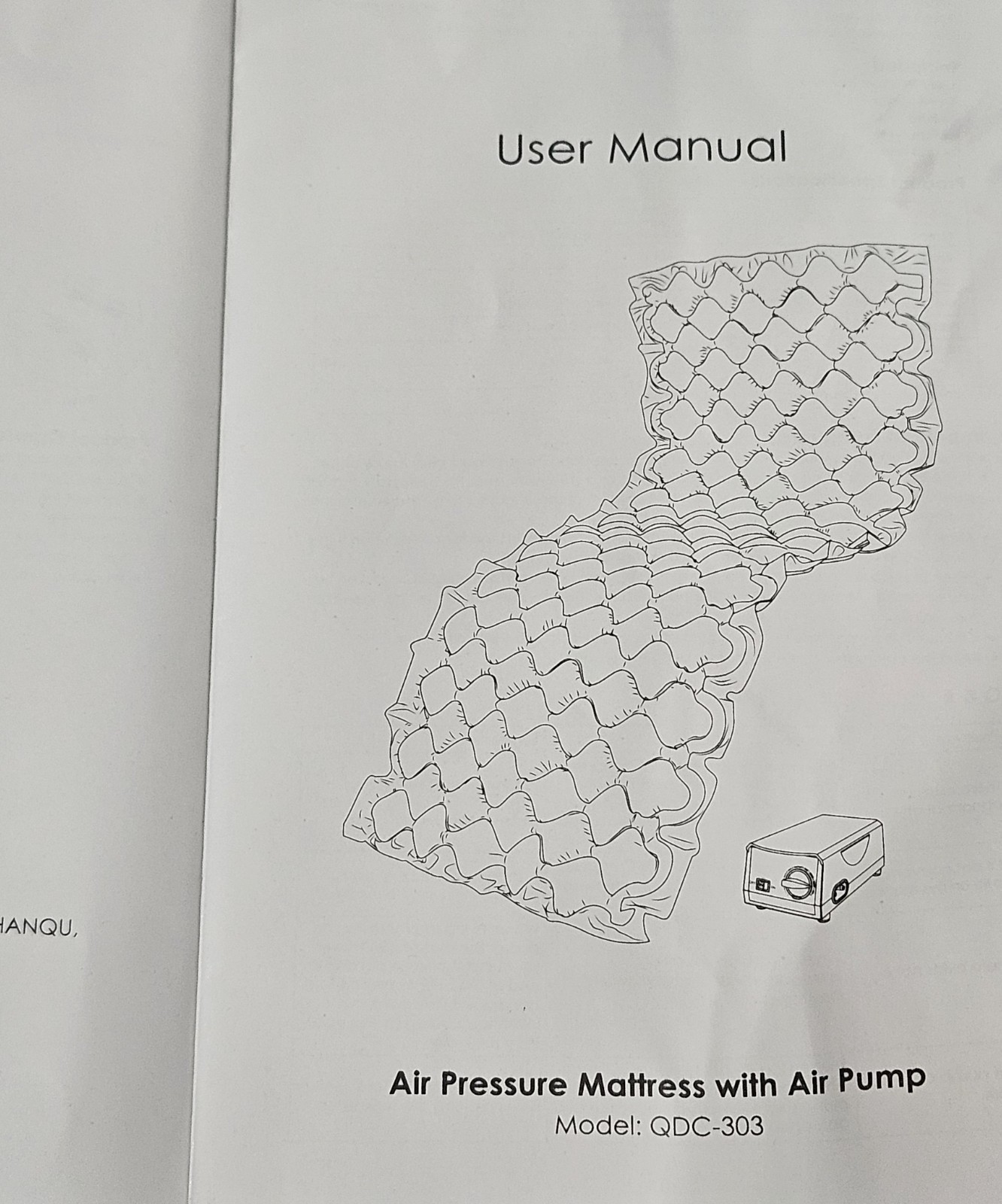 Naipo Alternating Air Pressure Mattress with Air Pump (Model: QDC-303)