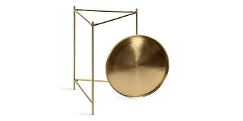 Ulani Modern Nesting Side Table; Set of 2; Gold; Sophisticated Glam End Tables