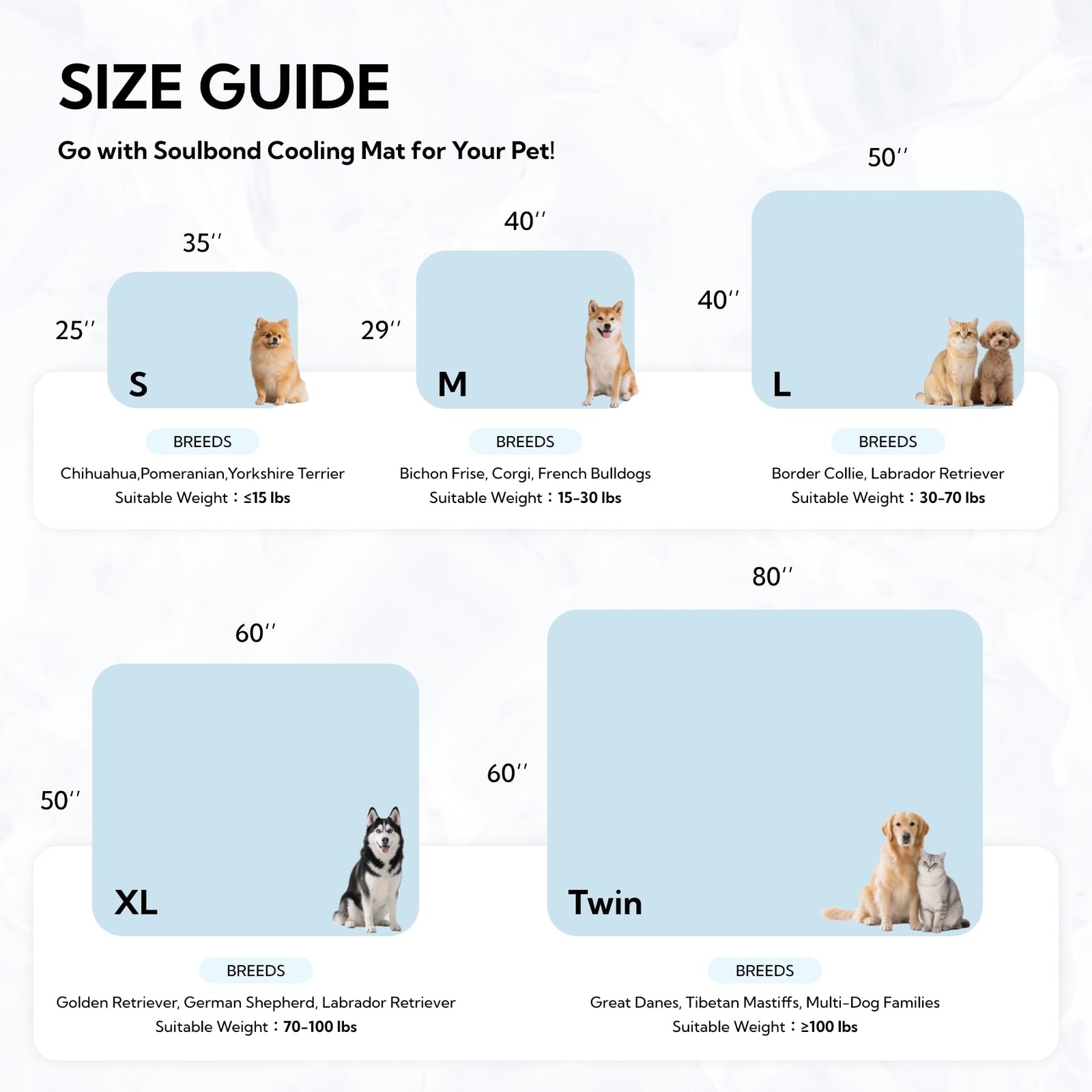 Soulbond Cooling Mat For – Cooling Pad For Puppy Qmax0.3