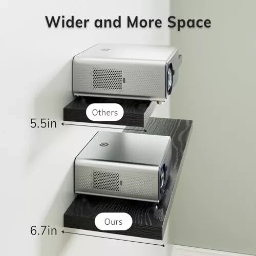 3 PACK Floating Shelves for Wall, Wall Mounted Rustic Wood Shelves for Home