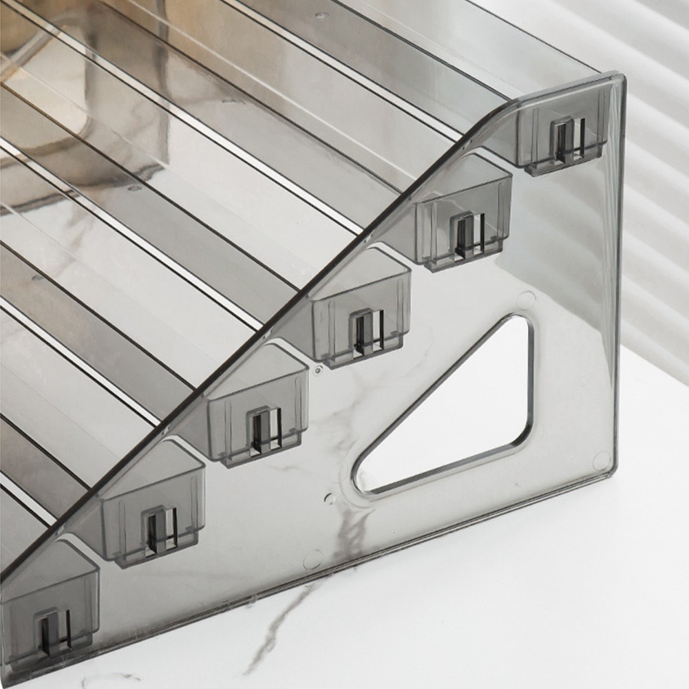 3/4/5/6/7Tier Acrylic Collector Card Display Stand Rack Shelf For Trading Cards