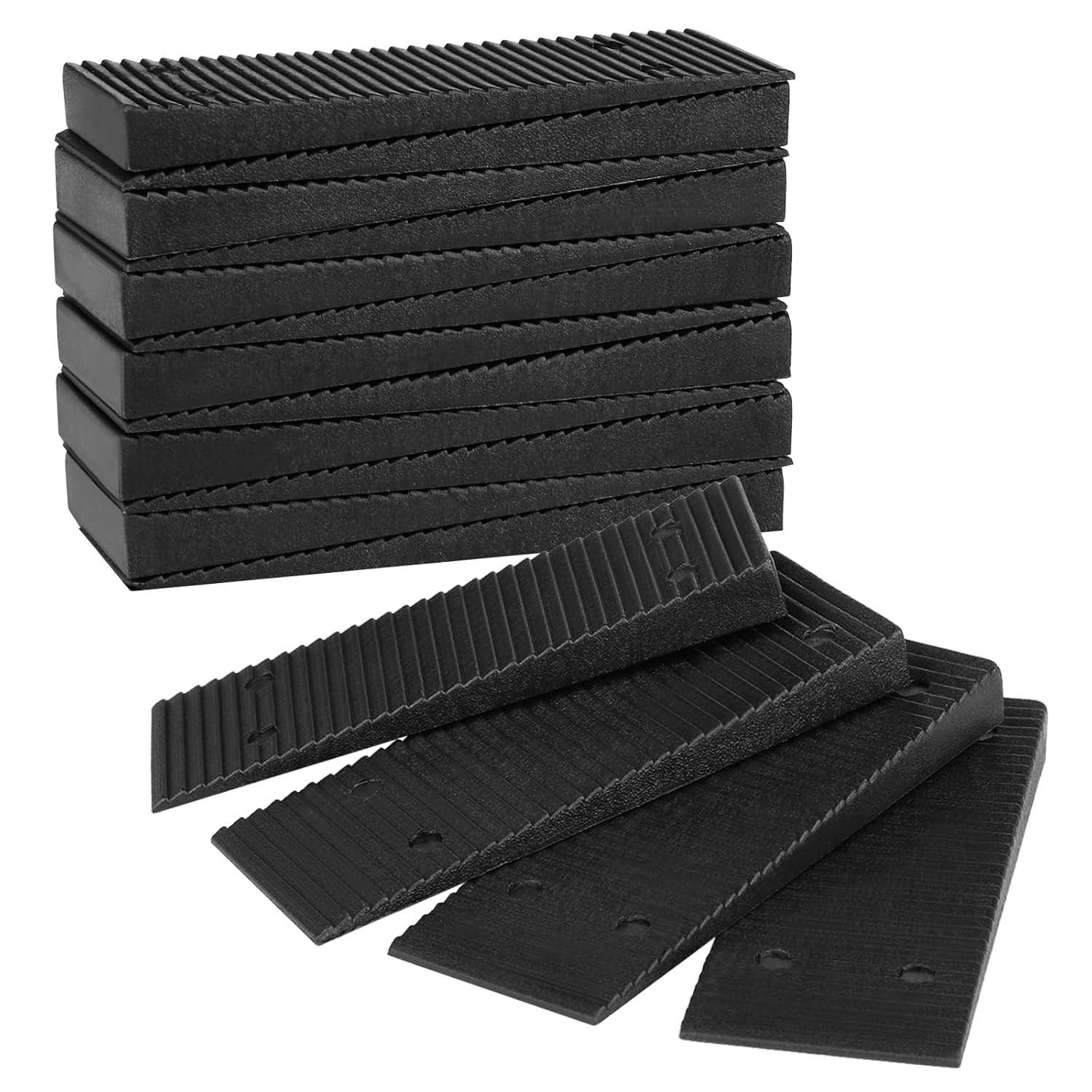 Composite Shims and Leveling Wedges, 16 Pcs Plastic Shims Wedges for Furnitur…