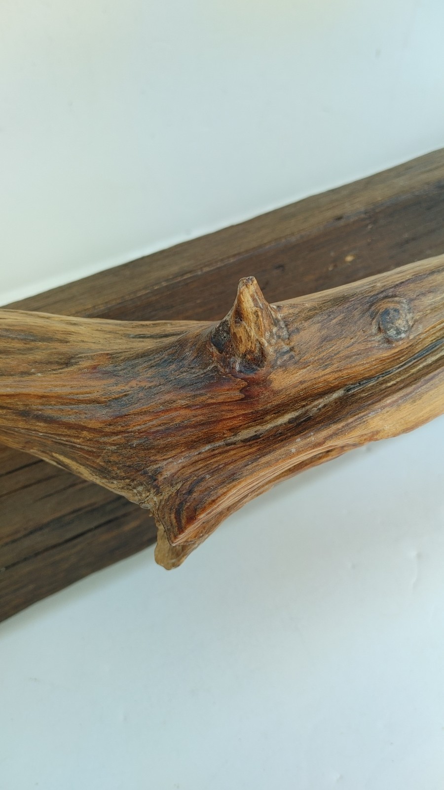 Handcrafted Driftwood Shelf Rustic Cabin Lodge Beach Lake House 61″ Florida Pine
