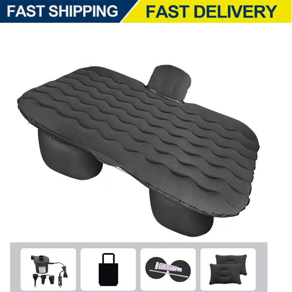Car Air Mattress Inflatable SUV Truck Camping Mattress for Back Seat w/ Air Pump