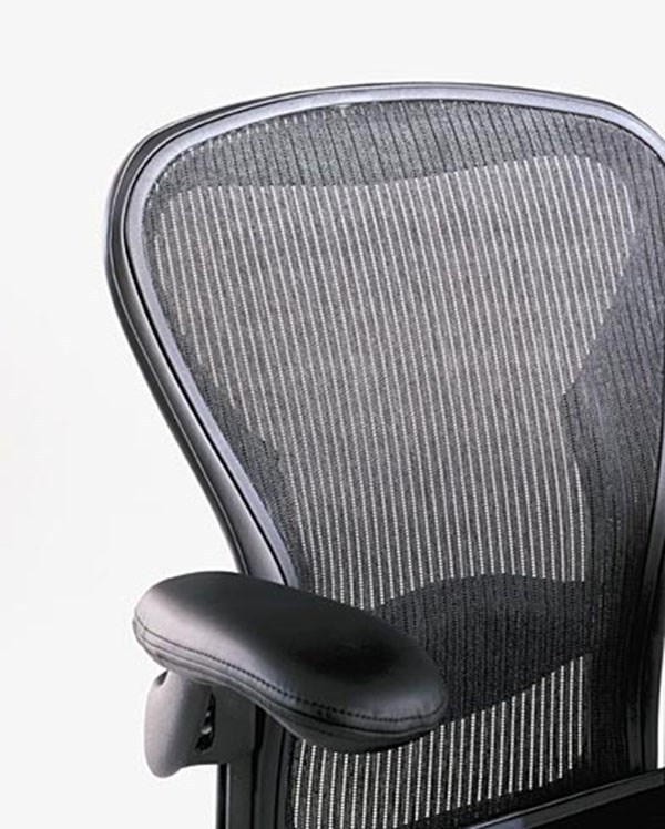 NEW Herman Miller Aeron Chair Lumbar Low Back Support Pad Graphite Size A B or C