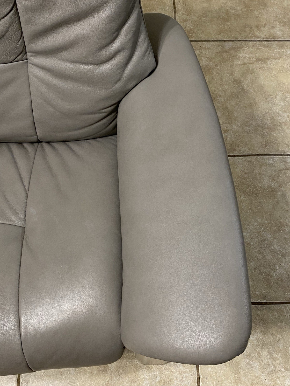 Ekornes Stressless Buckingham Leather Loveseat Sofa Luxury Furniture Norway MCM