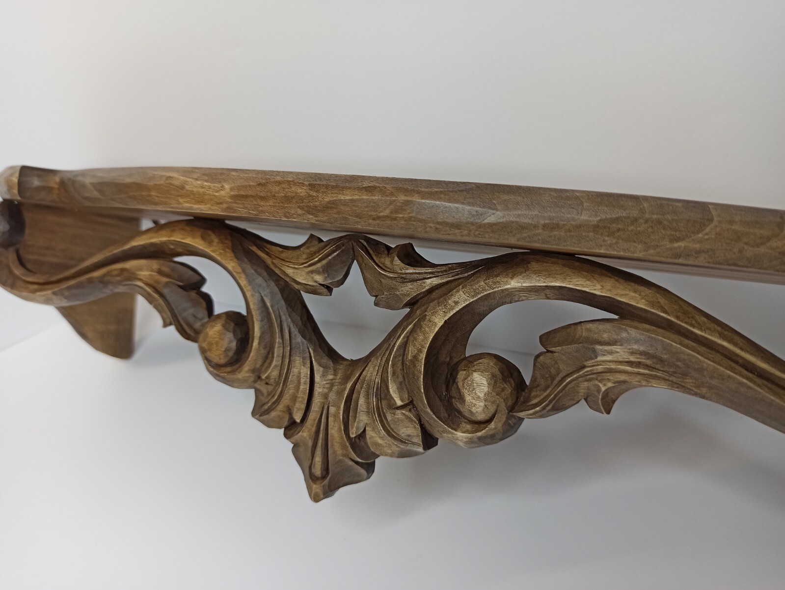 Wall Shelf, Antique shelf, Vintage shelf, Wood shelf, Handmade wood carving wall