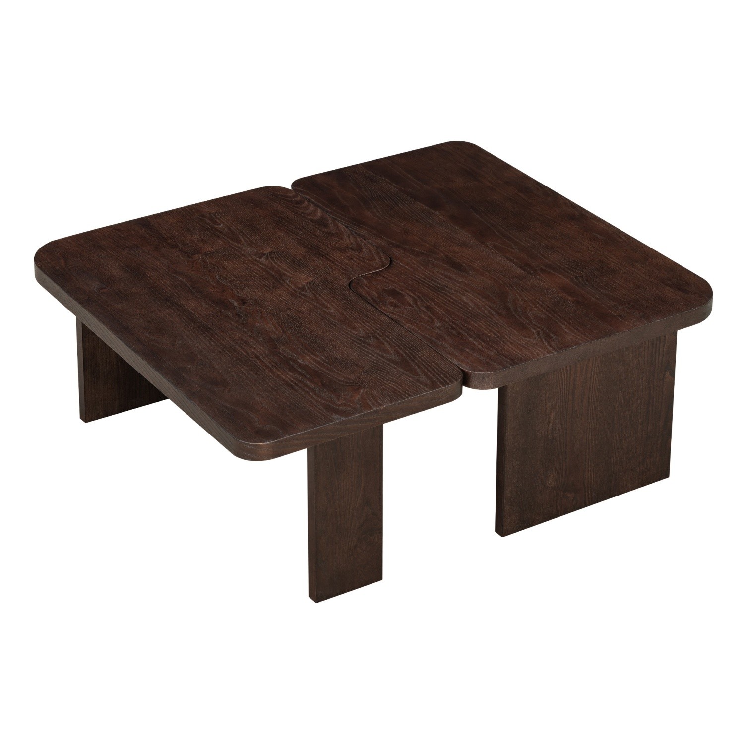 Modern Coffee Table Set Center Cocktail Table Side End Tables for Living Room