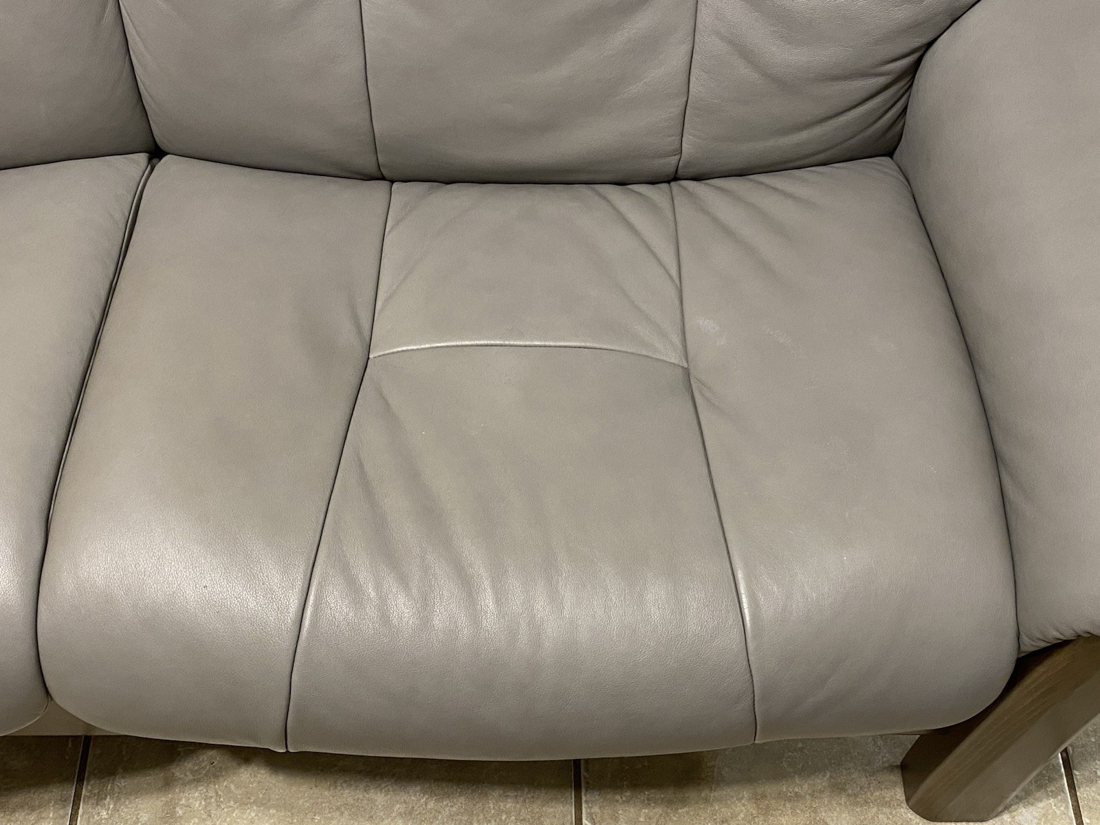 Ekornes Stressless Buckingham Leather Loveseat Sofa Luxury Furniture Norway MCM
