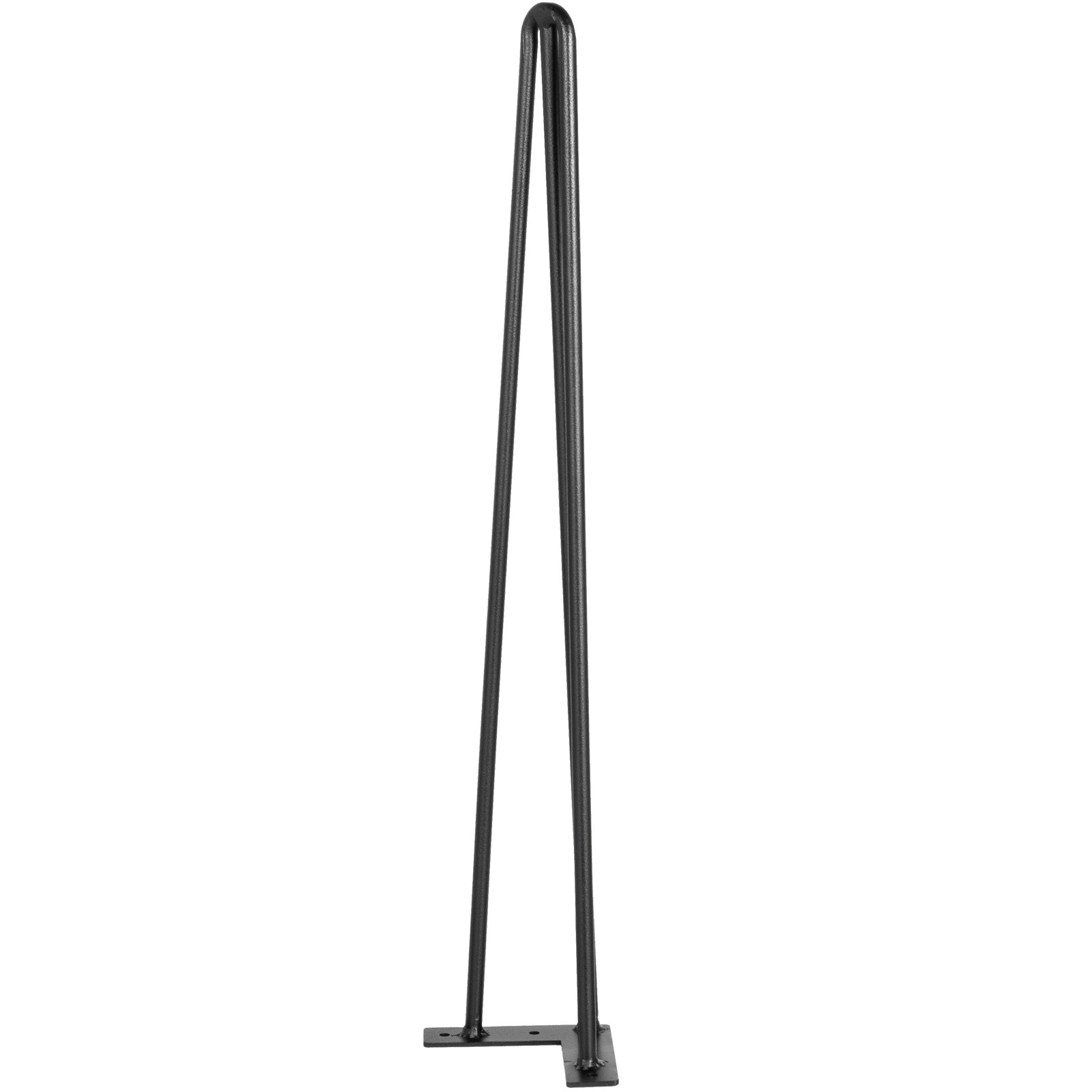 VEVOR Hairpin Table Legs 16 inch, Set of 4 DIY Desk Table Legs 3 Rods Heavy Duty