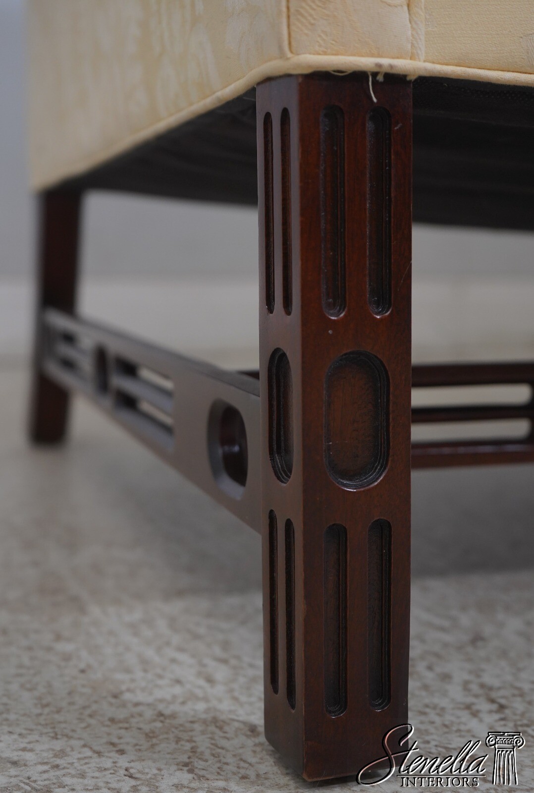 68624: SOUTHWOOD Mahogany Chippendale Style Sofa