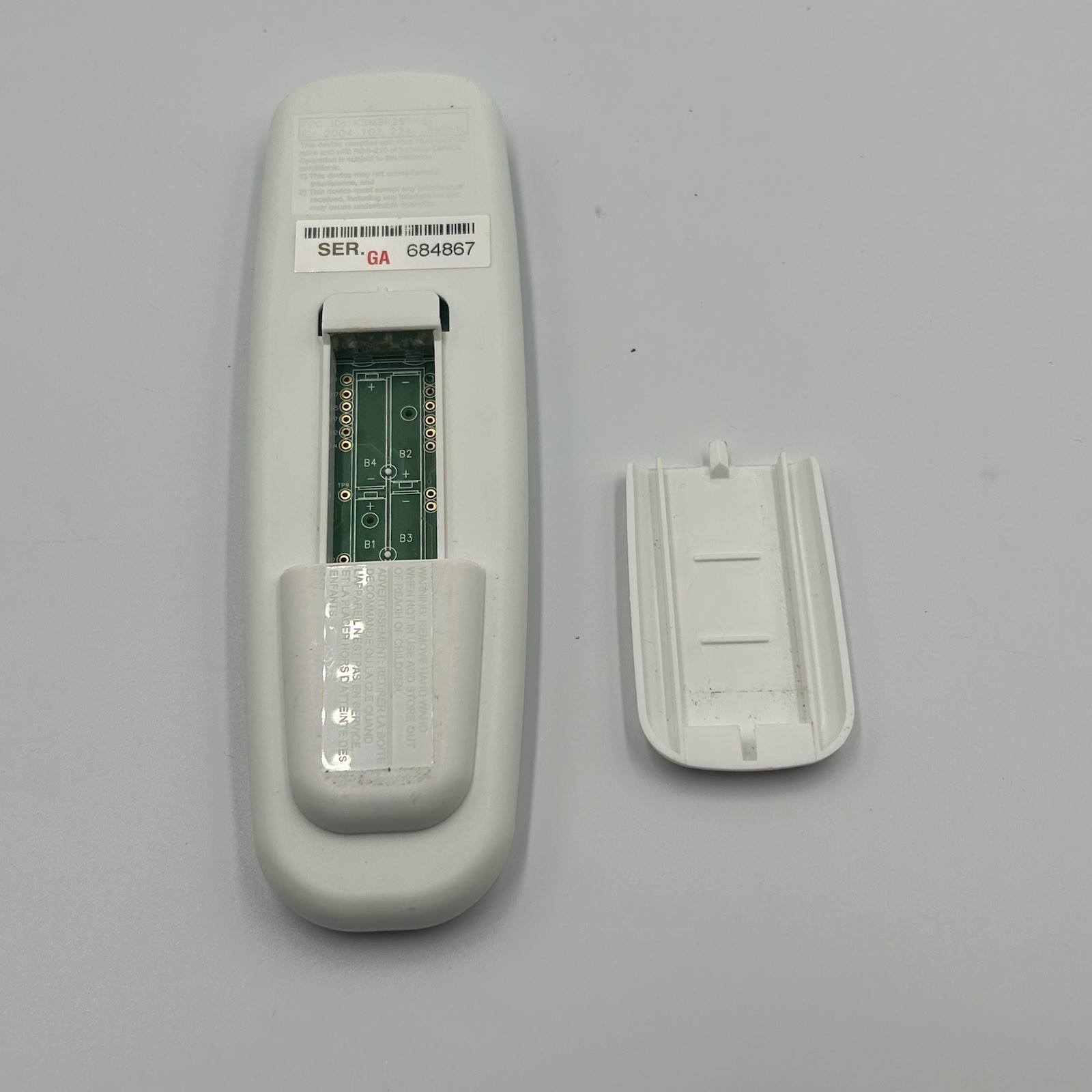Select Comfort Sleep Number Bed Precision Comfort Remote Control KSMBR20543T
