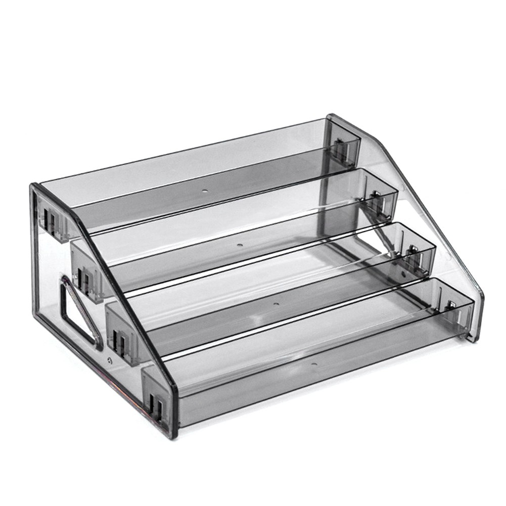 3/4/5/6/7Tier Acrylic Collector Card Display Stand Rack Shelf For Trading Cards