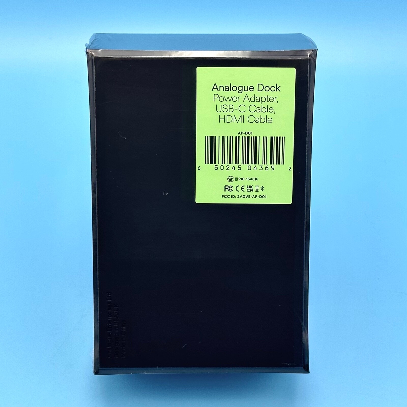 Analogue Pocket Dock Power Adapter Charging Docking Station (Black) HDMI TV