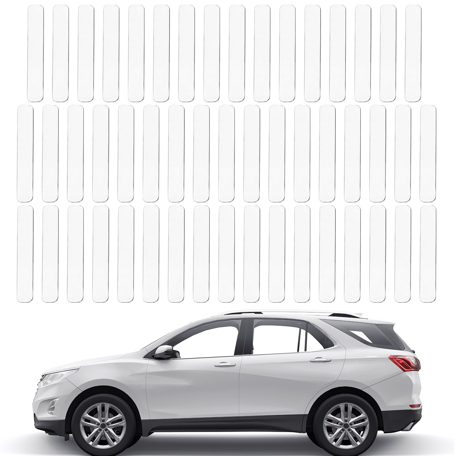50pcs bumper protector 0.07in transparent