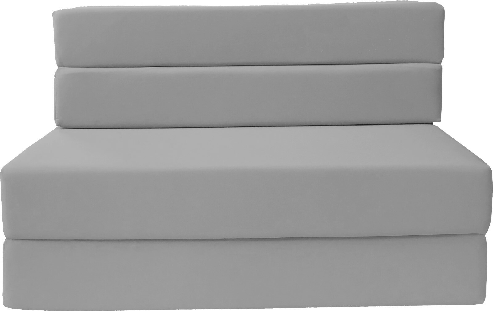 Full Folding Foam Mattresses, Chair, Sofa Bed, RV Mattress 6x54x75, Gray