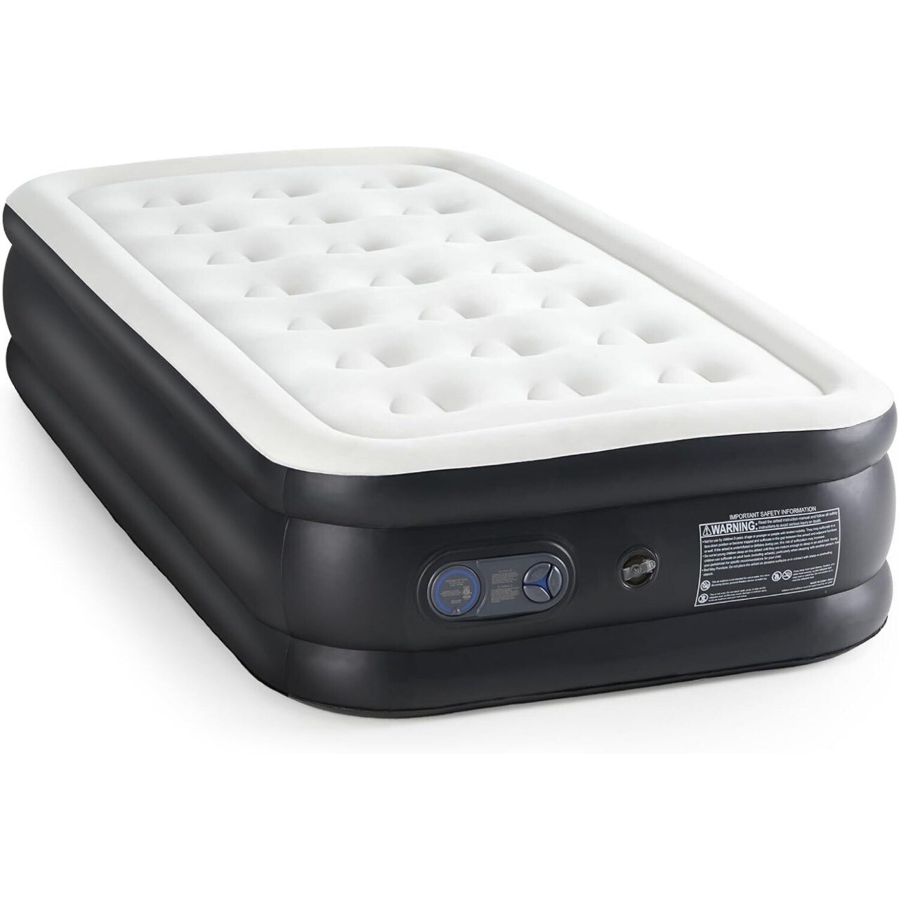 16″ 18″ Twin / Queen Air Mattress Inflatable Blow Up Airbed with Built-in Pump