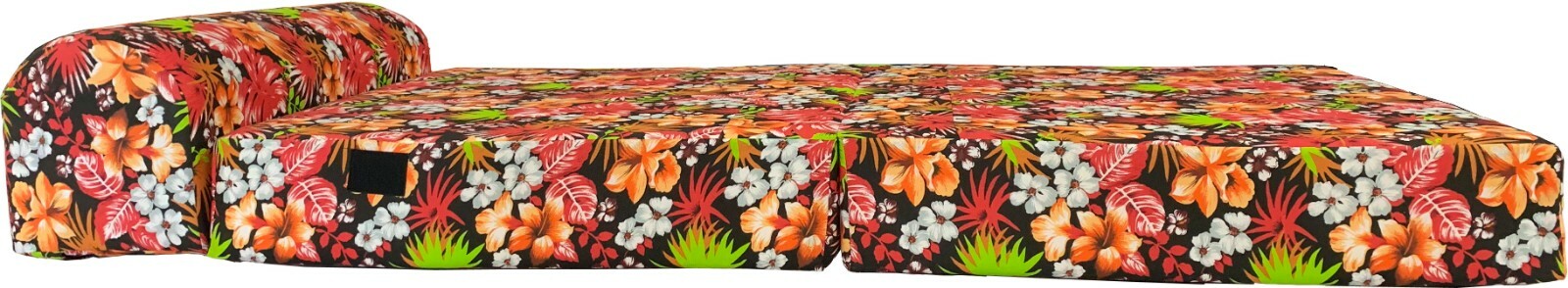 Twin Sleeper Chair Folding Foam Beds, Floor Sofa Mattress 6x32x70 Tropical Red
