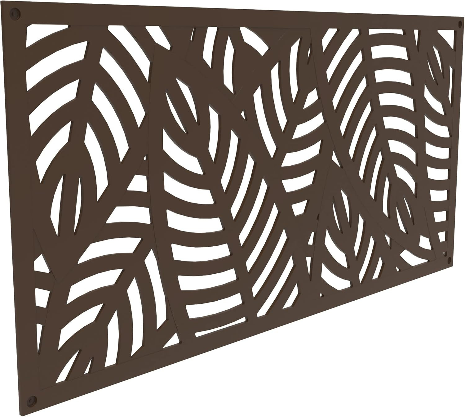 2’X4′ Sanibel Decorative Screen, Umber