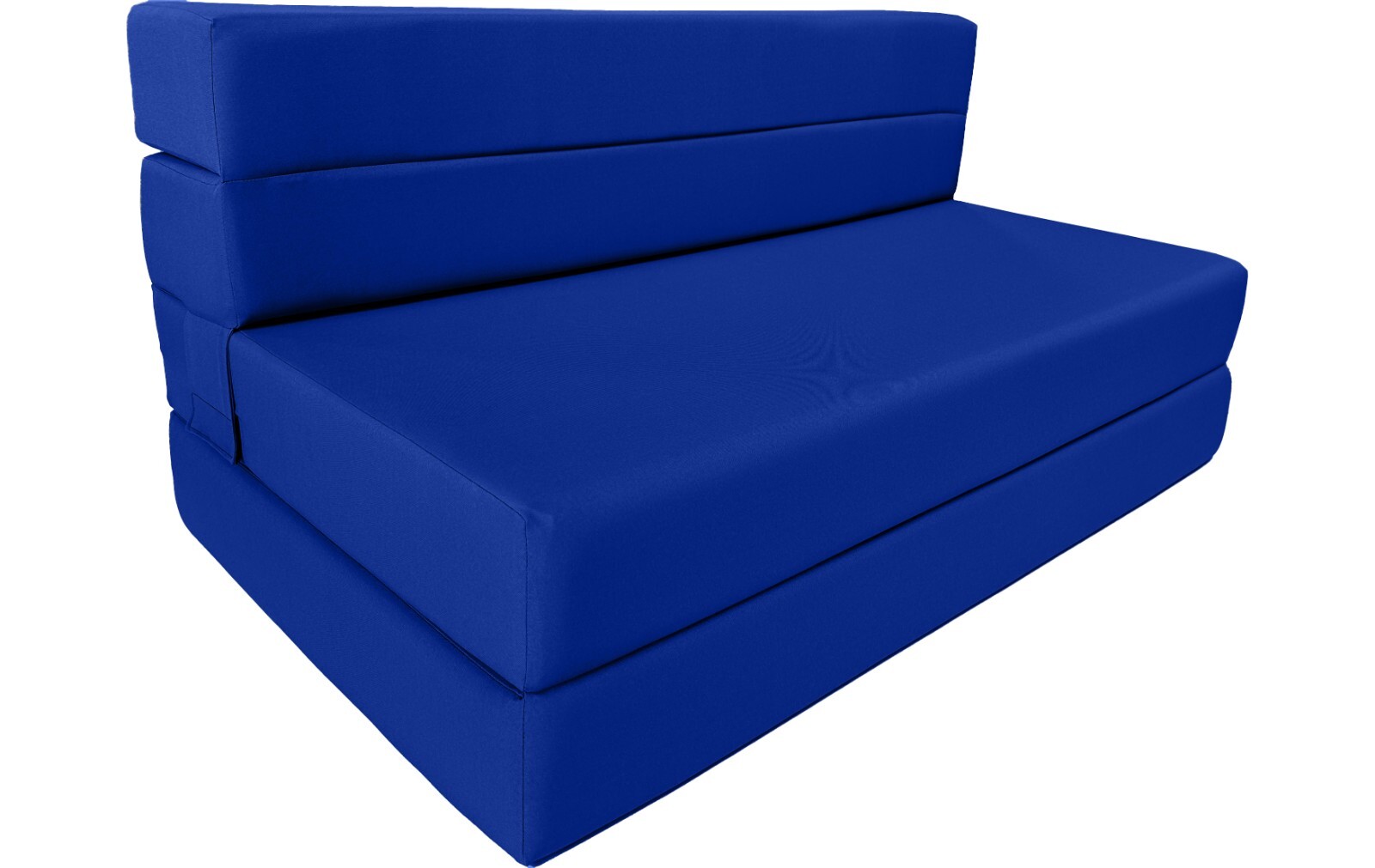 Folding Foam Mattresses, Chair Lounger, Studio Guest Beds, 6 x 48 x 80, Royal