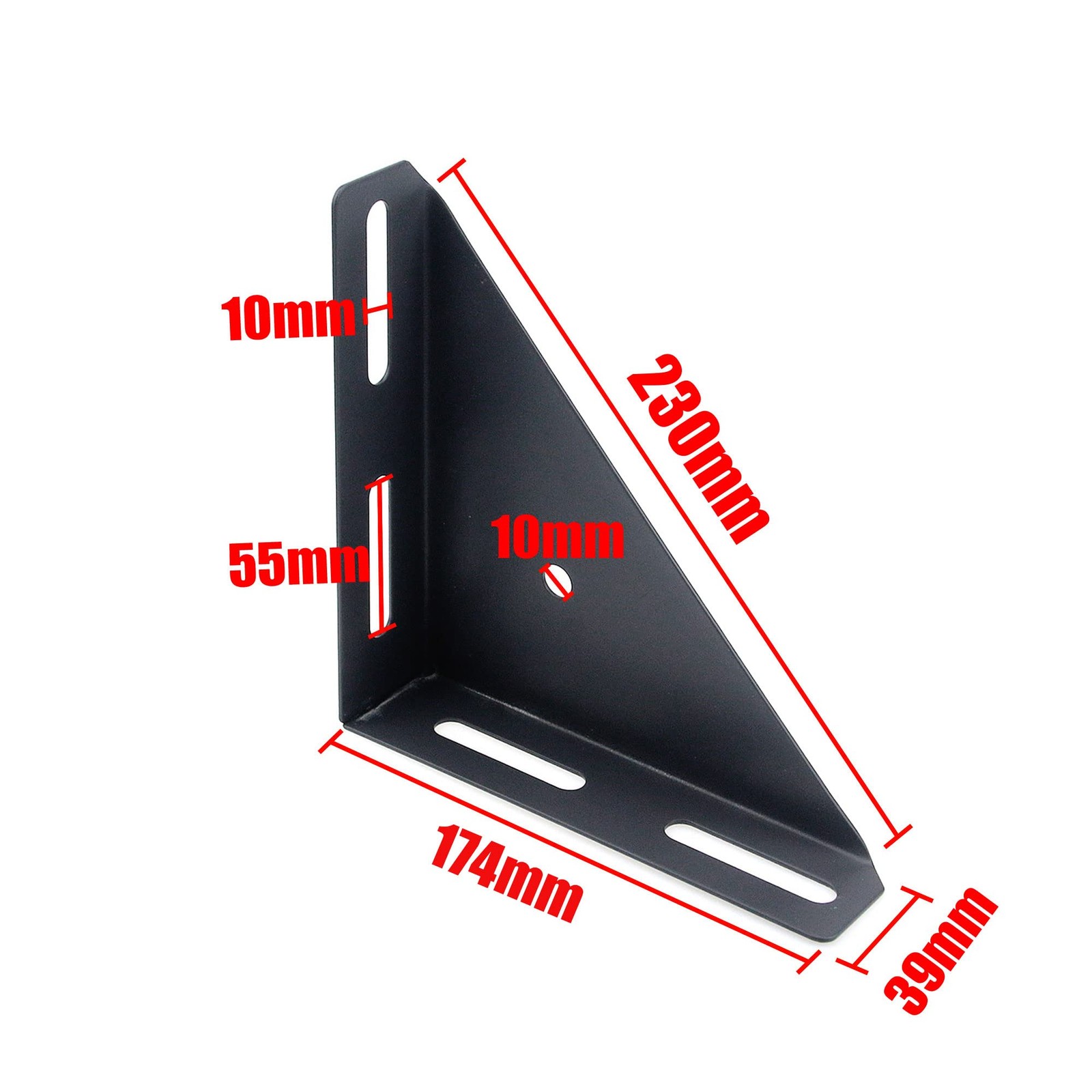 4pcs 9.5-Inch Triangle Corner Bracket, Heavy Duty High Strength Bedframe Corn…