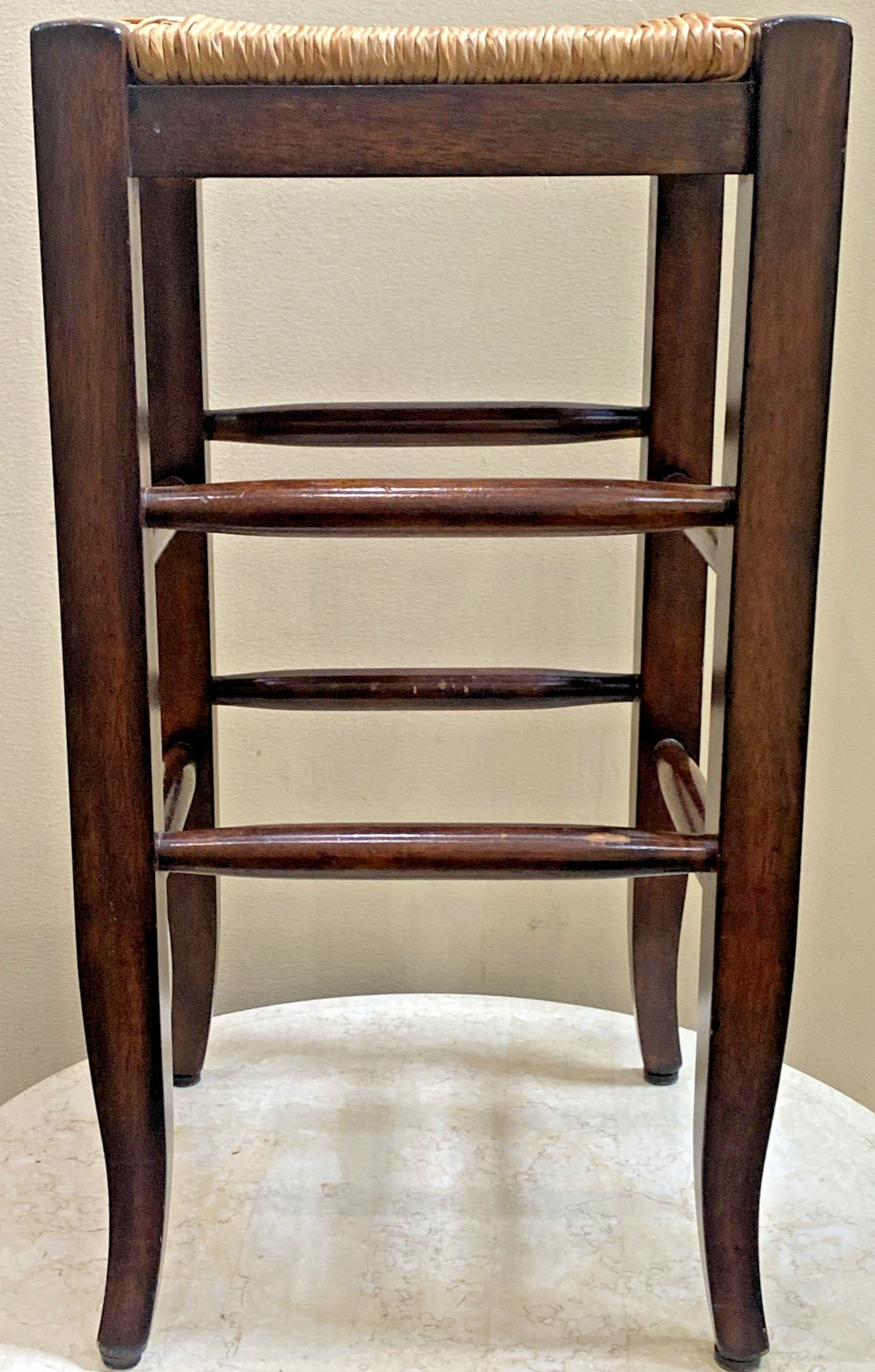 Pottery Barn Wicker Napoleon Brown Moca Counter Stool 26″