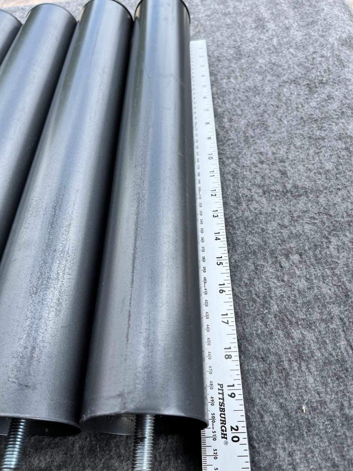 Sturdy 20” Metal Bed Legs Replacement, Set of 4 . Very Heavy Material , Sturdy.