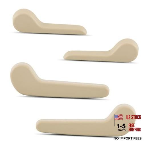 Deal 4pcs Complete Left+Right Front+Rear Side Interior Seat Recliner Beige