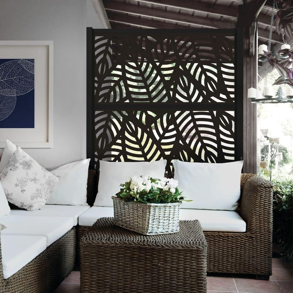 2’X4′ Sanibel Decorative Screen, Umber