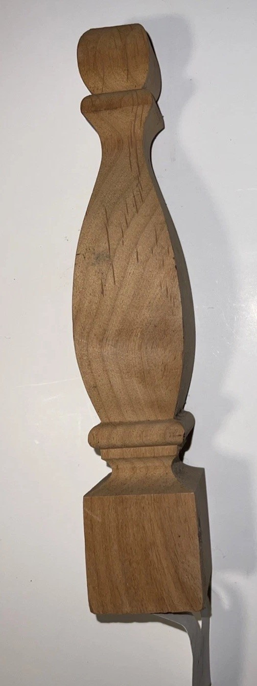 Unfinished 9 Inch Wood Legs With Mounting Hardware Mansion Industries