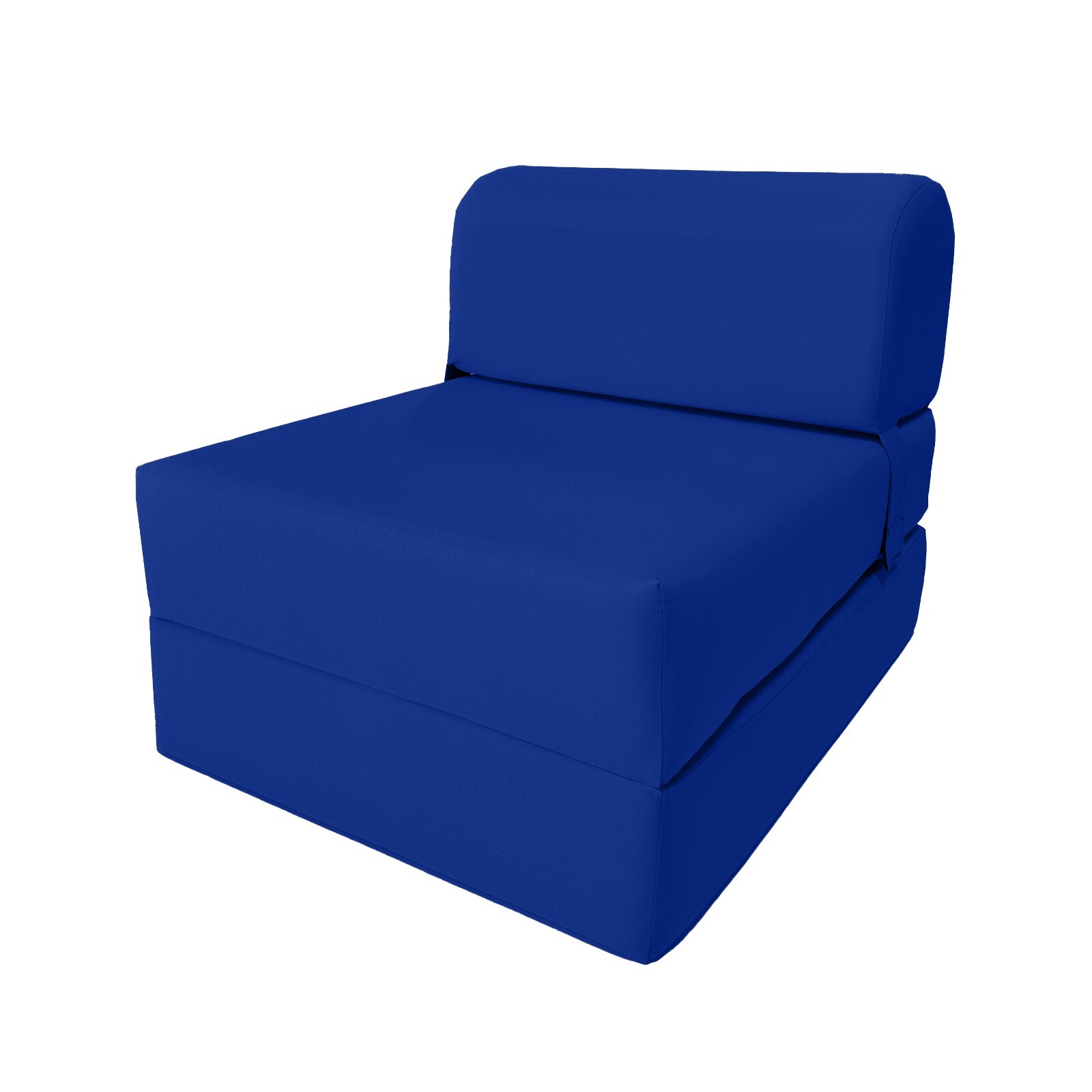 Sleeper Chair Folding Foam Bed, Convertible Cushion Mattress 6 x24x70 Royal