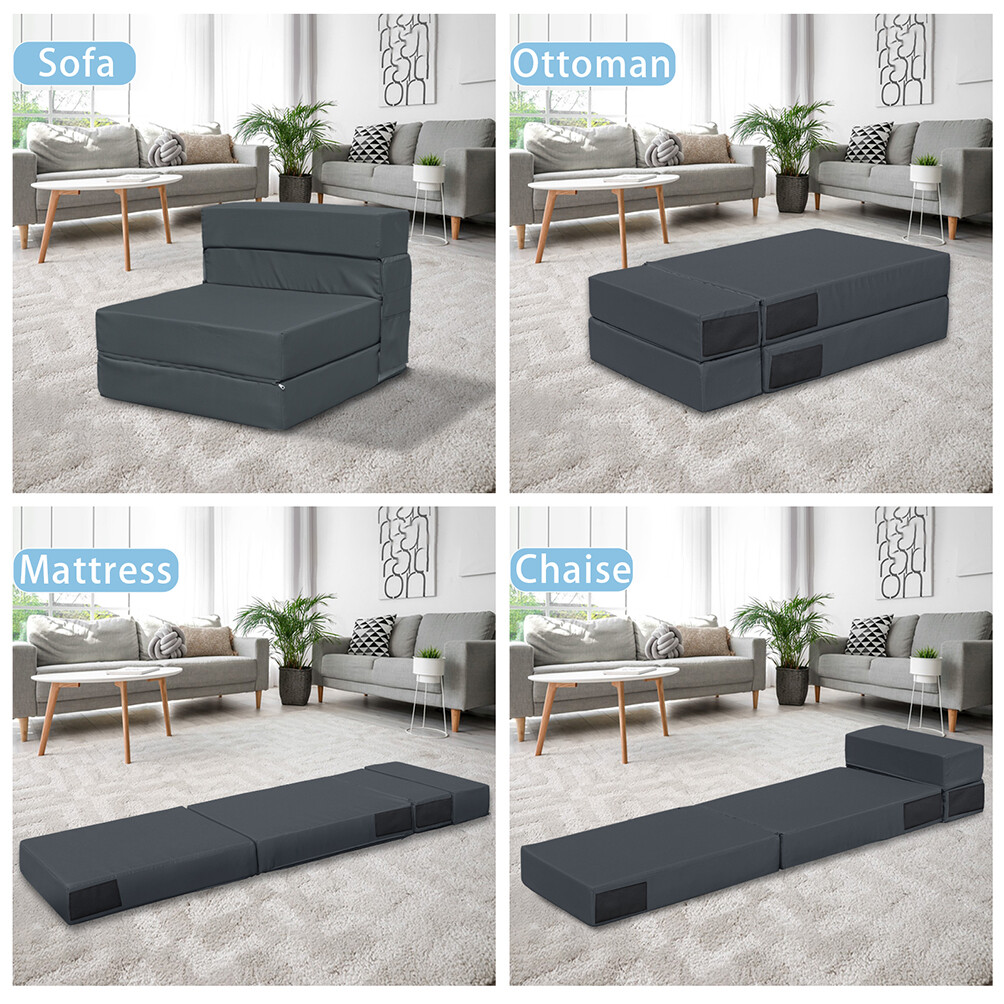 Folding Sofa Bed Convertible Flip Sofa Bed Chair Modern Fold Down Sleeper Sofa