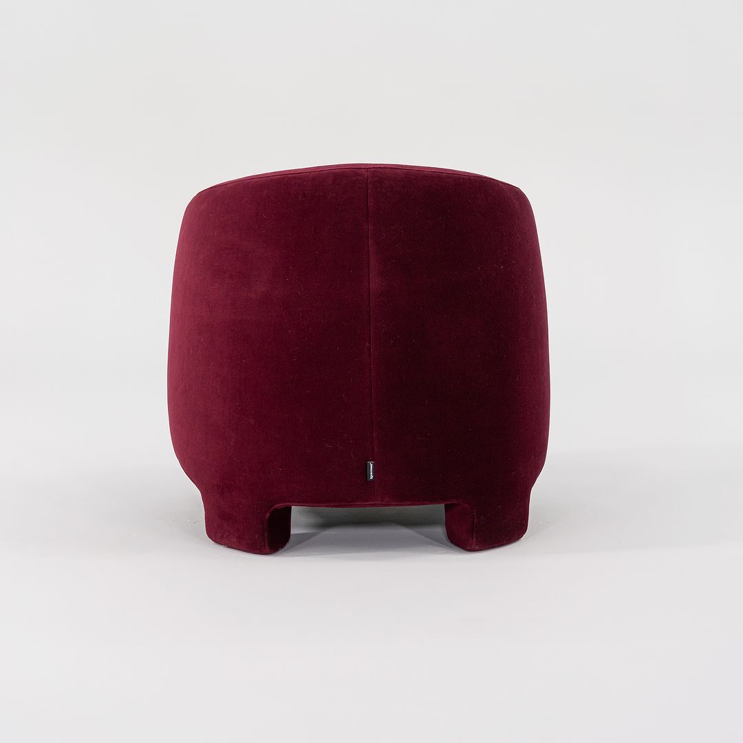 2023 Sebastian Herkner for Ligne Roset Taru Armchair in Gentle Bordeaux 2x Avail