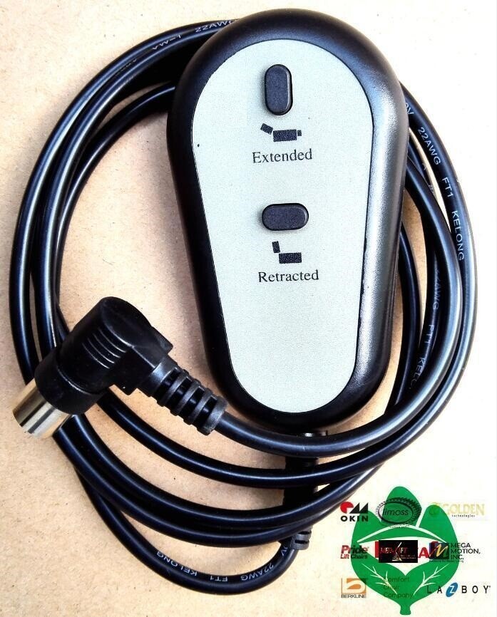 Pride Okin electric Recliner Lift Chair remote Hand Control 2 Button 5P Limoss