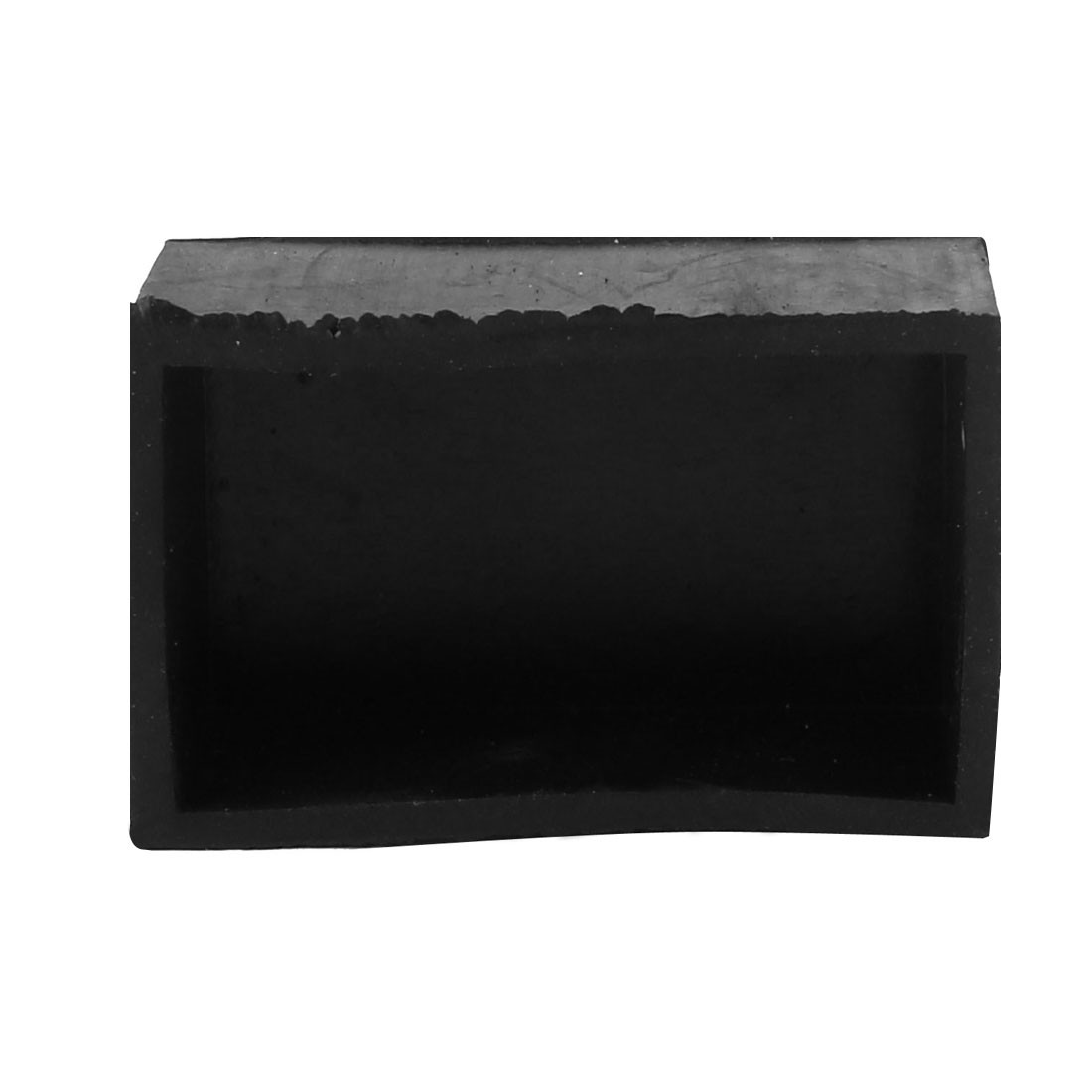 30mmx50mm rubber chair leg flat table protections felt 10pcs