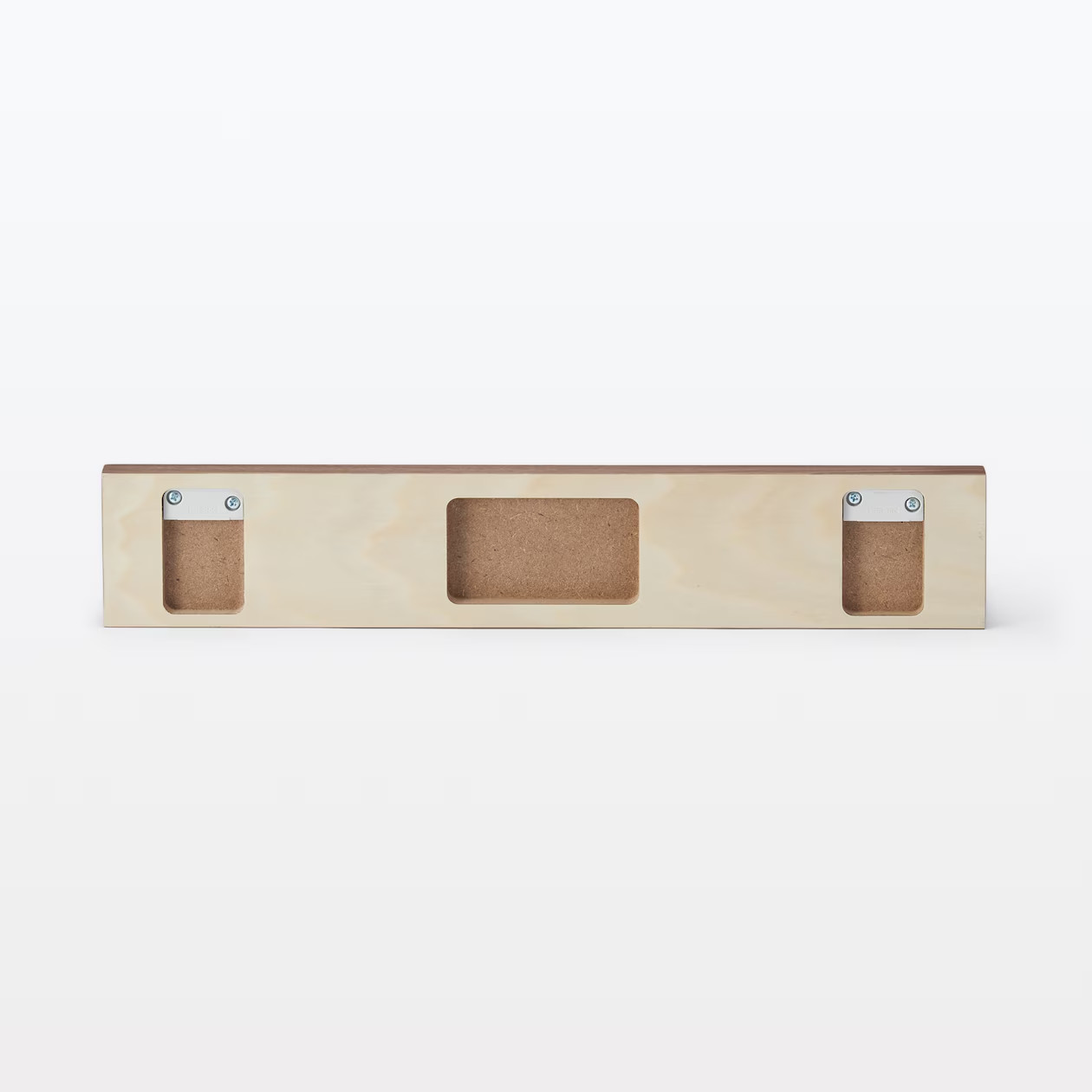 MUJI Wall-mounted furniture tray 44cm Walnut veneer