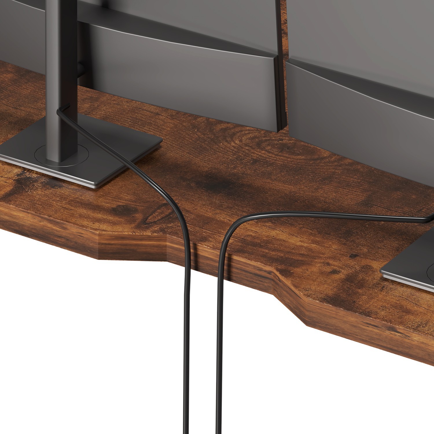 63″ Modernchamp Height Adjustable Electric Standing Desk Sit Home Office Table