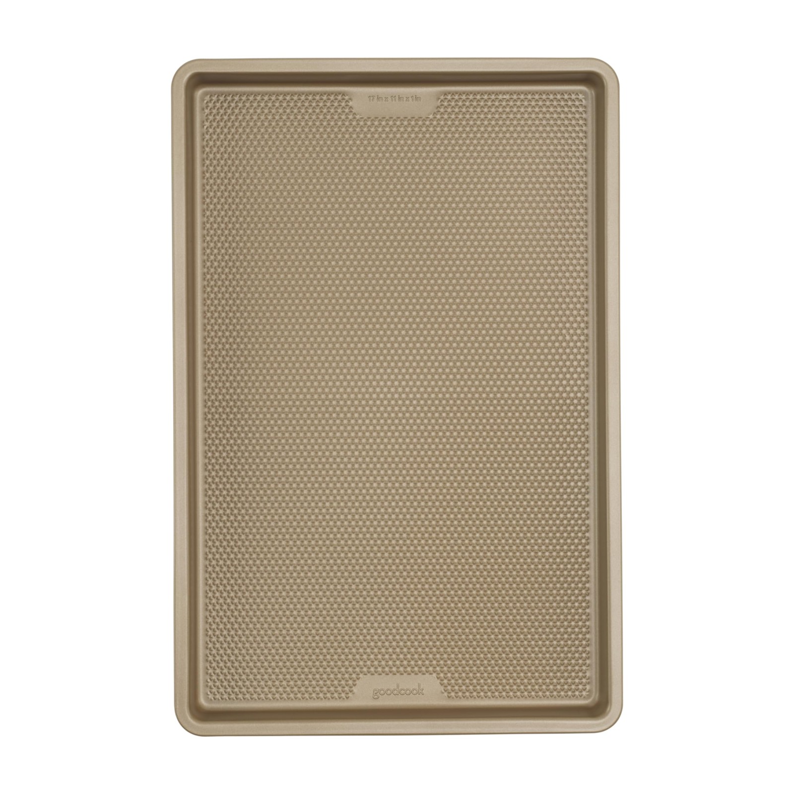 GoodCook BestBake Nonstick Textured Carbon Steel Cookie Sheet, 11″ x 17″, Large