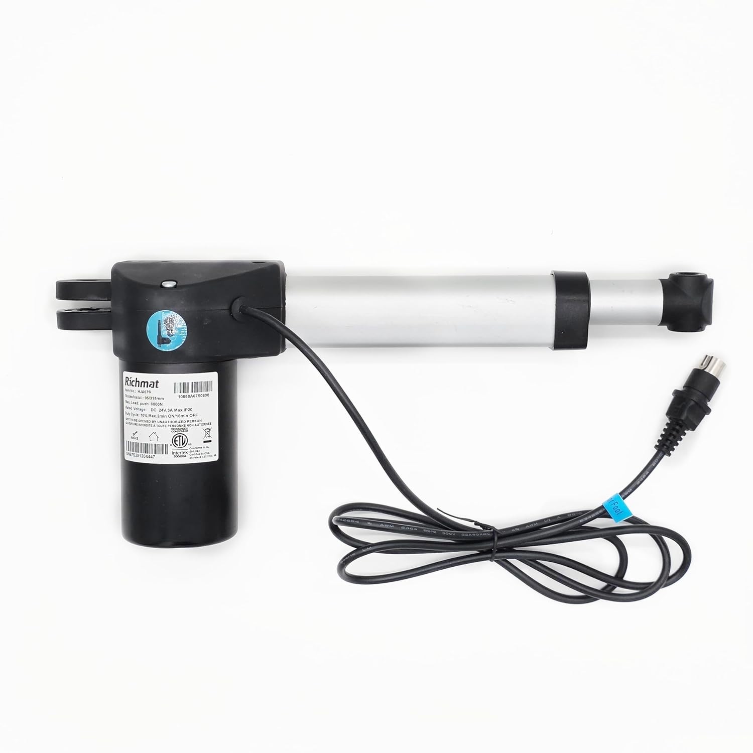 HJA67S Actuator Motor Replacement for Adjustable Bed Base (4 Pin Head)