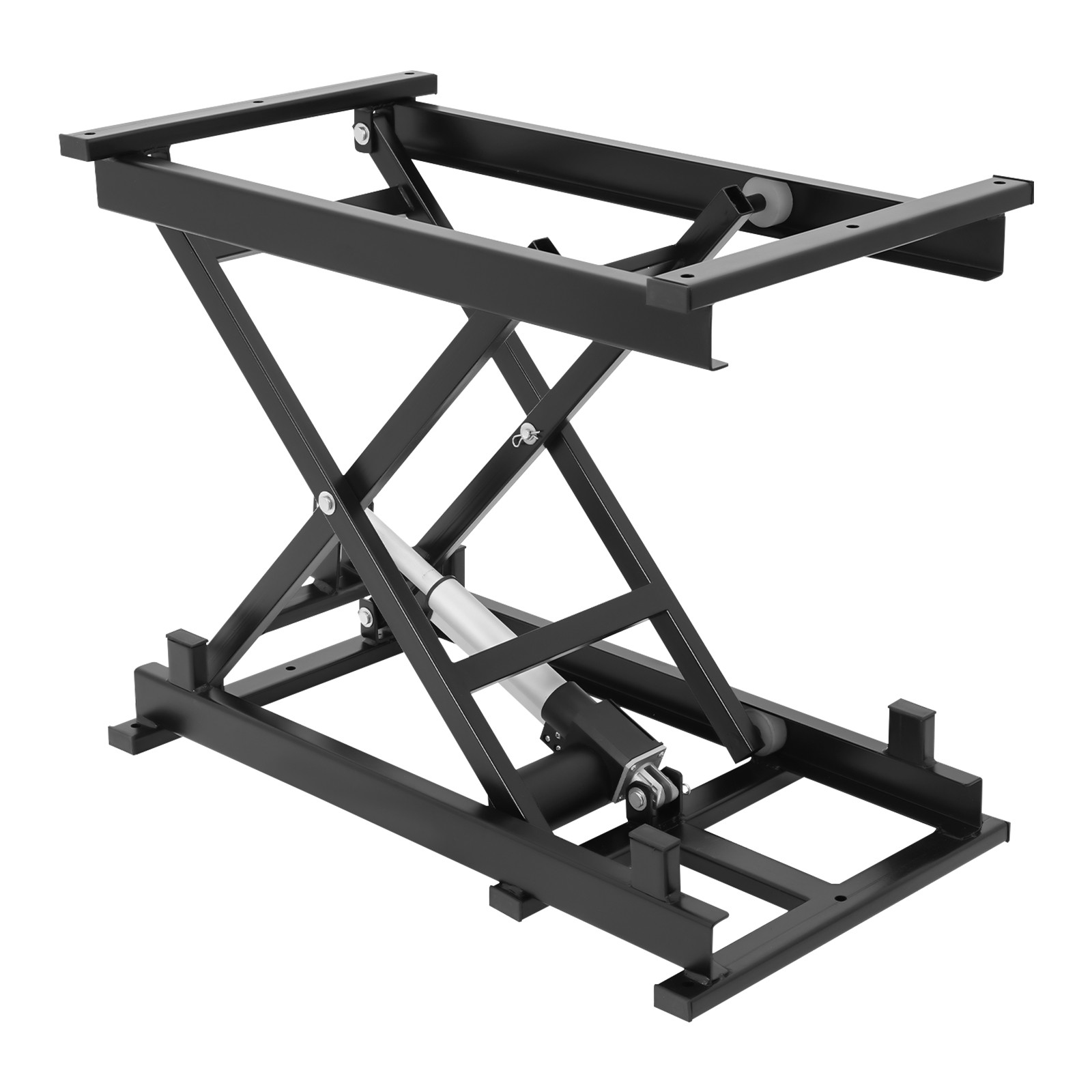350LB Electric Scissor Lift Table with Remote Control, Adjustable Height