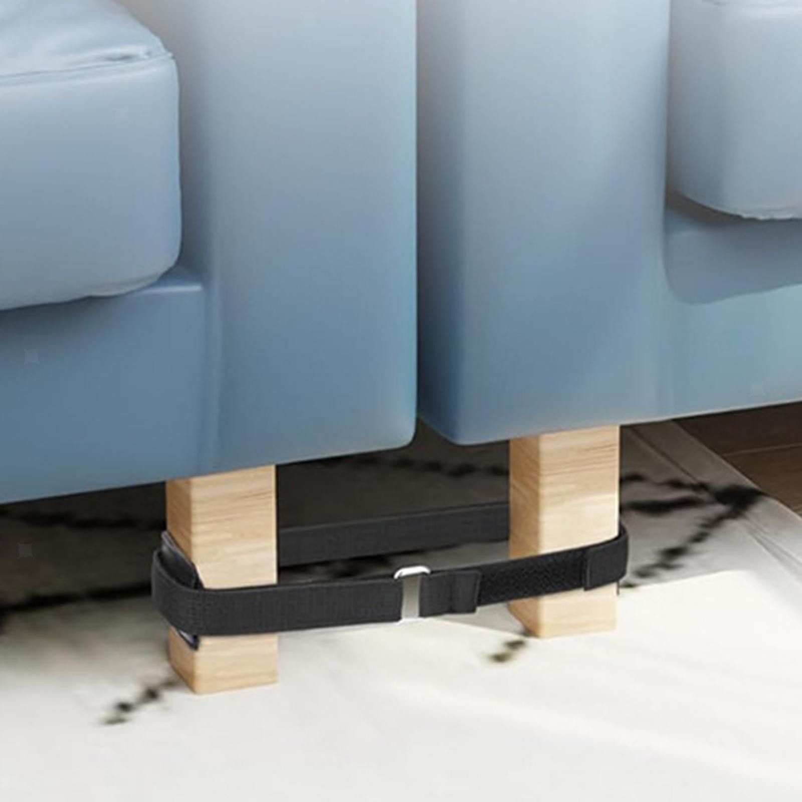 Connector Strap for Sliding Sofas with Metal Buckle Easy Install Nylon No Tools