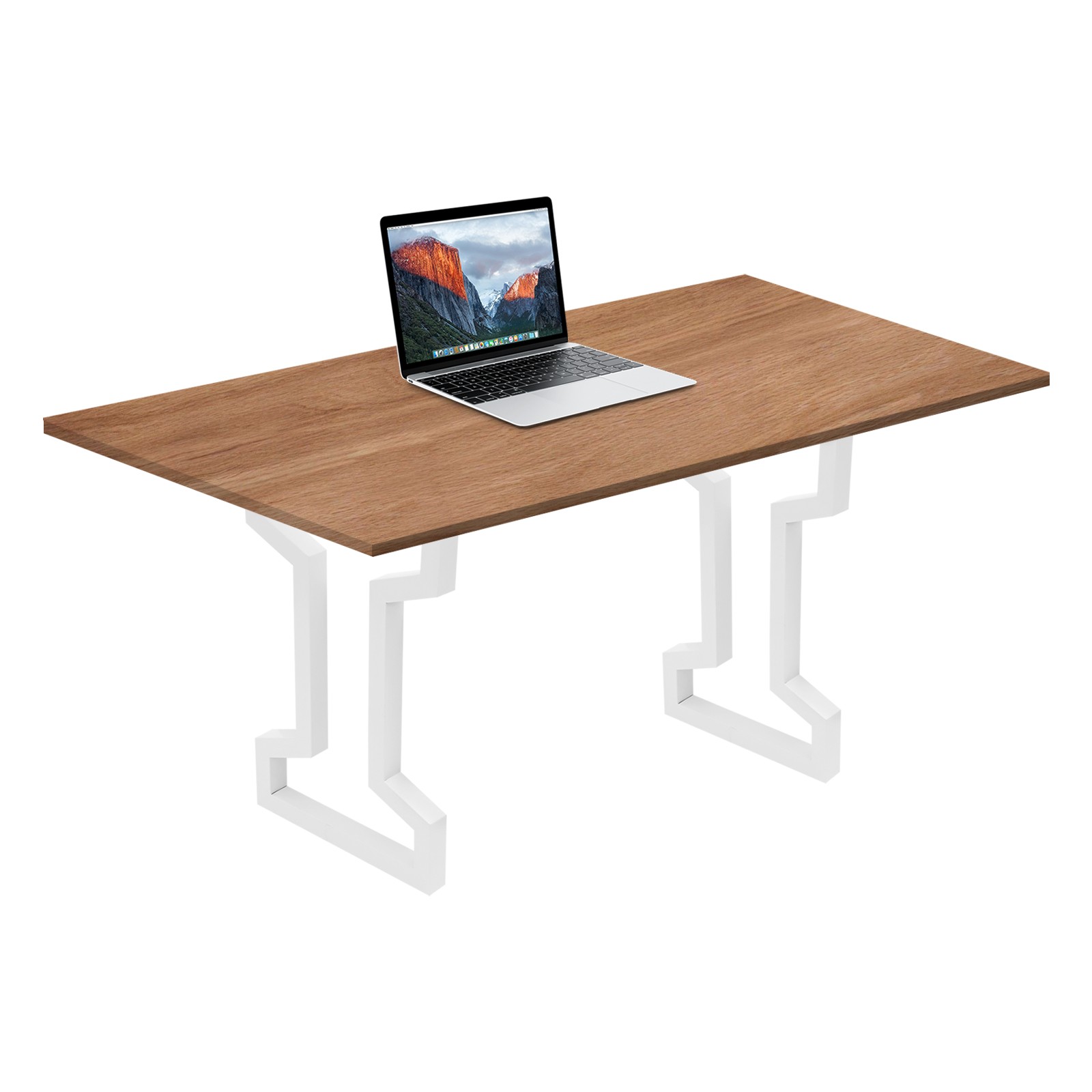 2Pcs Steel Table Supporting Legs Parts Desk Supported Leg Frame Accessories