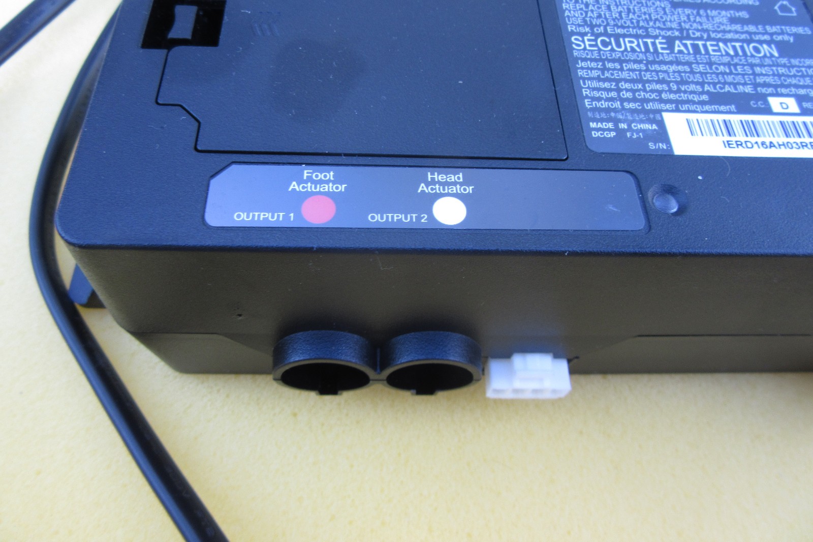 TempurPedic Customatic Control Box MBC-RS005 A Delta Electronics