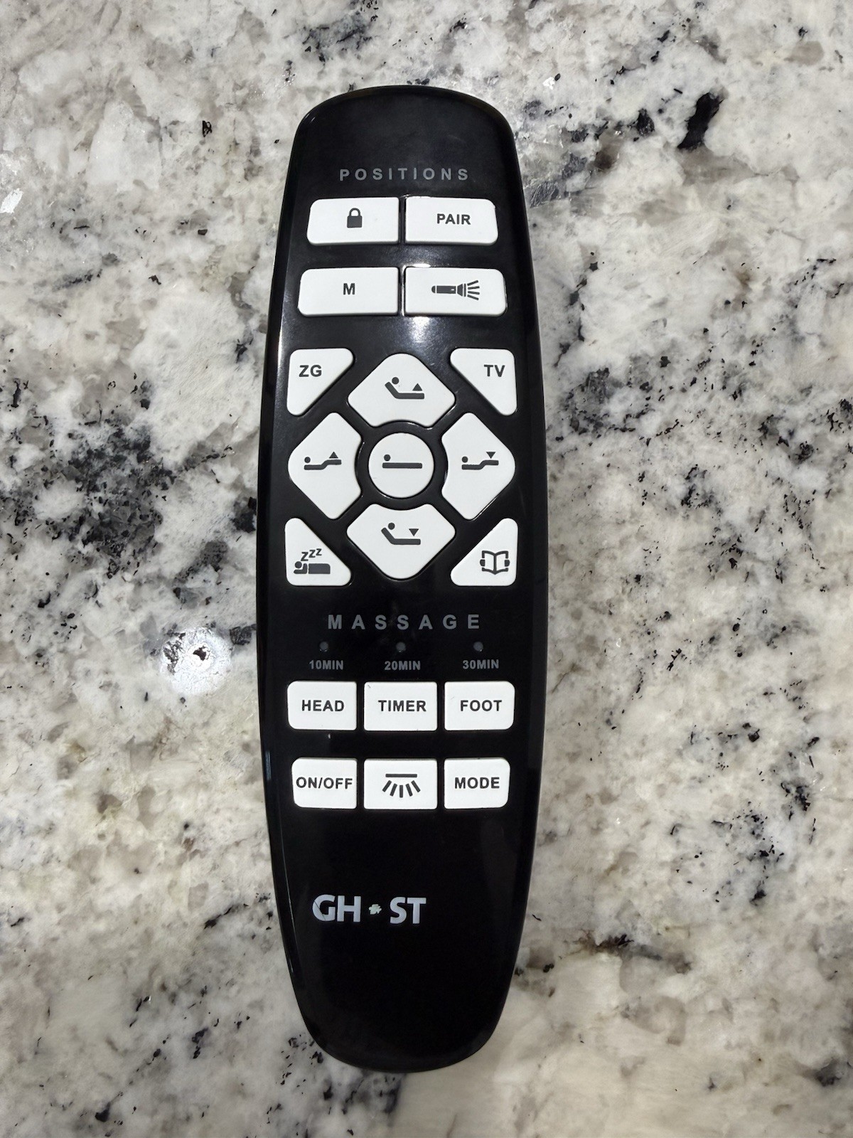 GhostBed Remote Control RF 27 Okin RF.27.19.02 Adjustable Bed Replacement TESTED