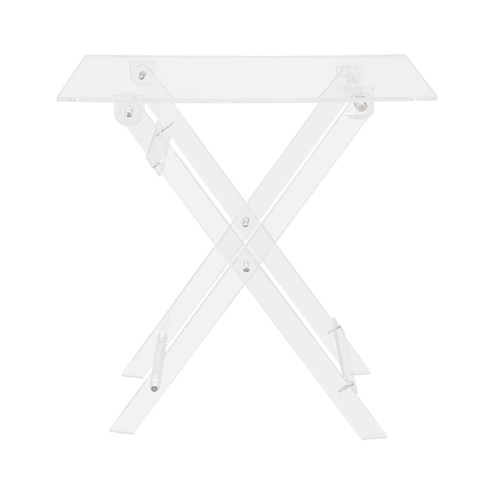 Foldable TV Dinner Table, Folding Bed Desk 19.29*14.57*5.51in Space Saving