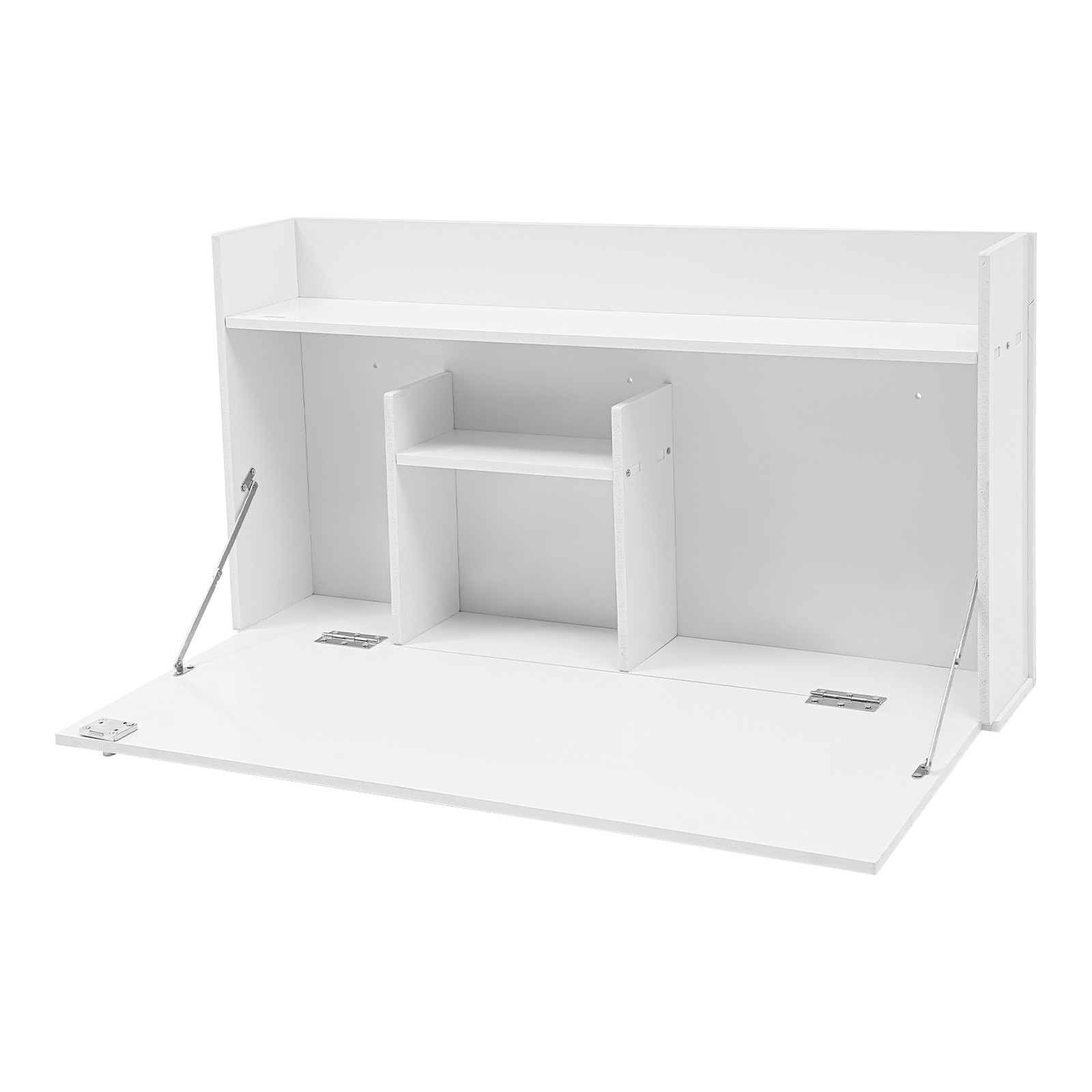 Wall Mounted Desk Cabinet Multifunctional Floating Desk Foldable Table Cabinet
