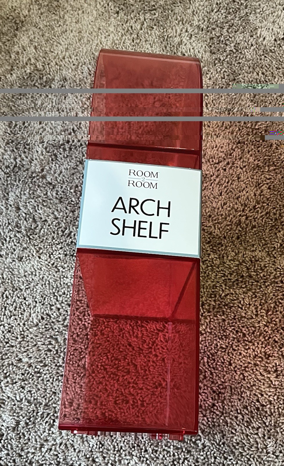 Room 2 Room Arch Shelf Wall Display Decor Acrylic Indoor 3 lb Limit