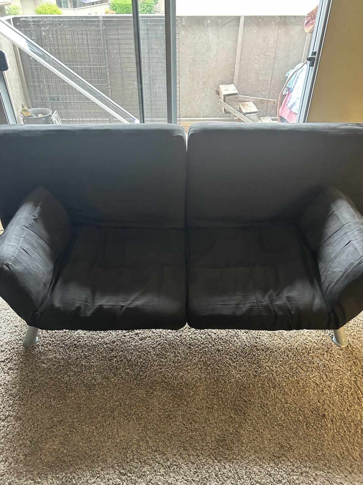Futon Sofa Bed Convertible, Adjustable